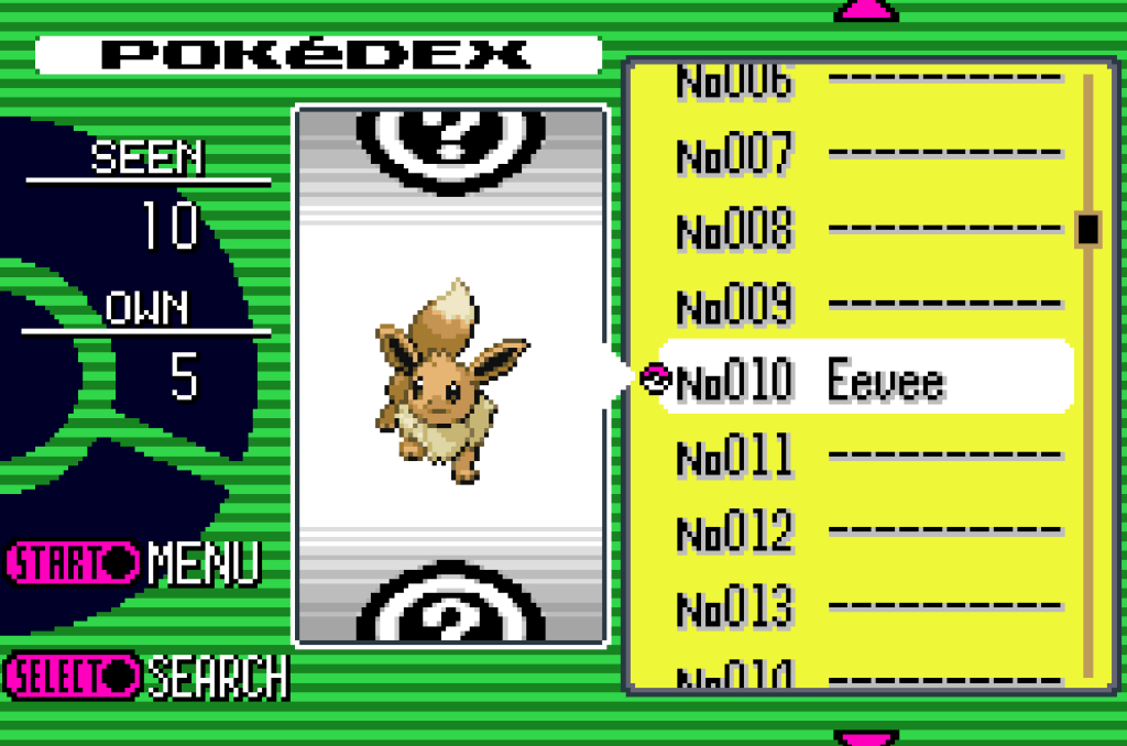 Pokemon Eevee Emerald GBA