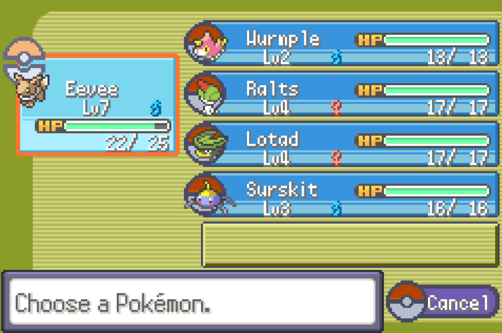 Pokemon Eevee Emerald GBA