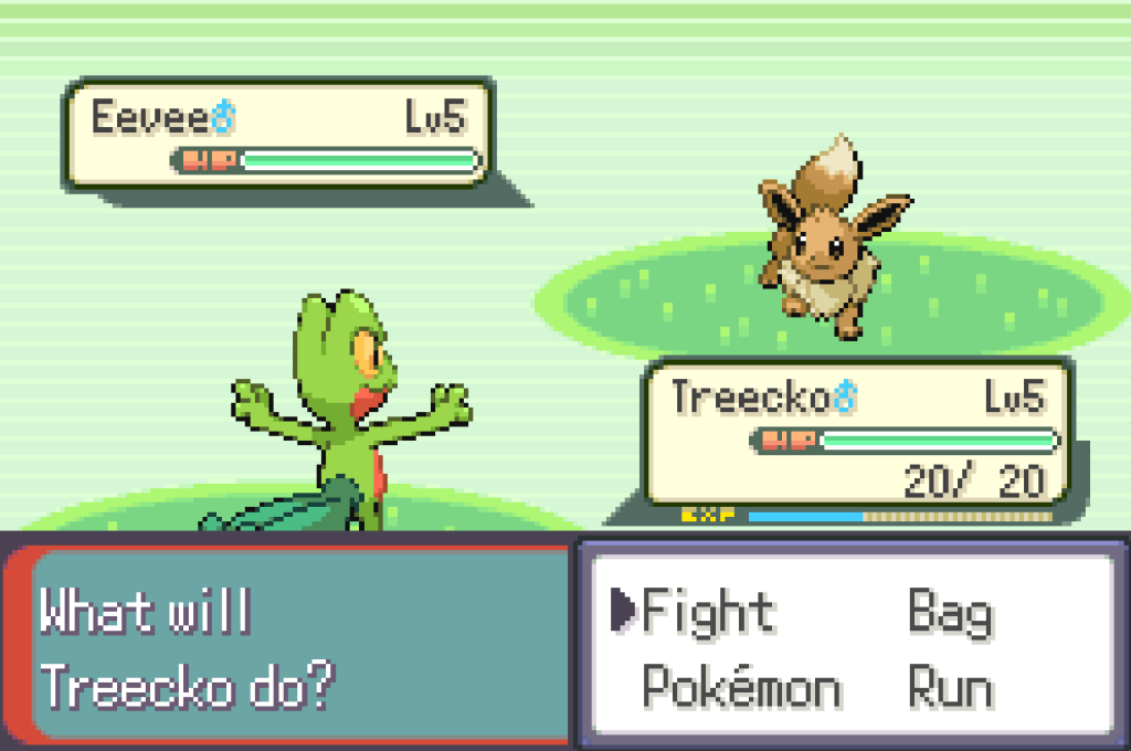 Pokemon Eevee Emerald GBA
