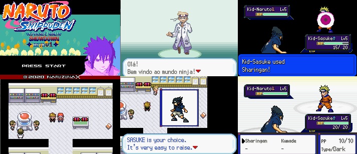 Pokemon Naruto Shippuden Advance Ninja Showdown