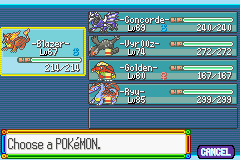 Pokemon Battle Fire GBA