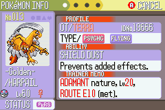 Pokemon Battle Fire GBA