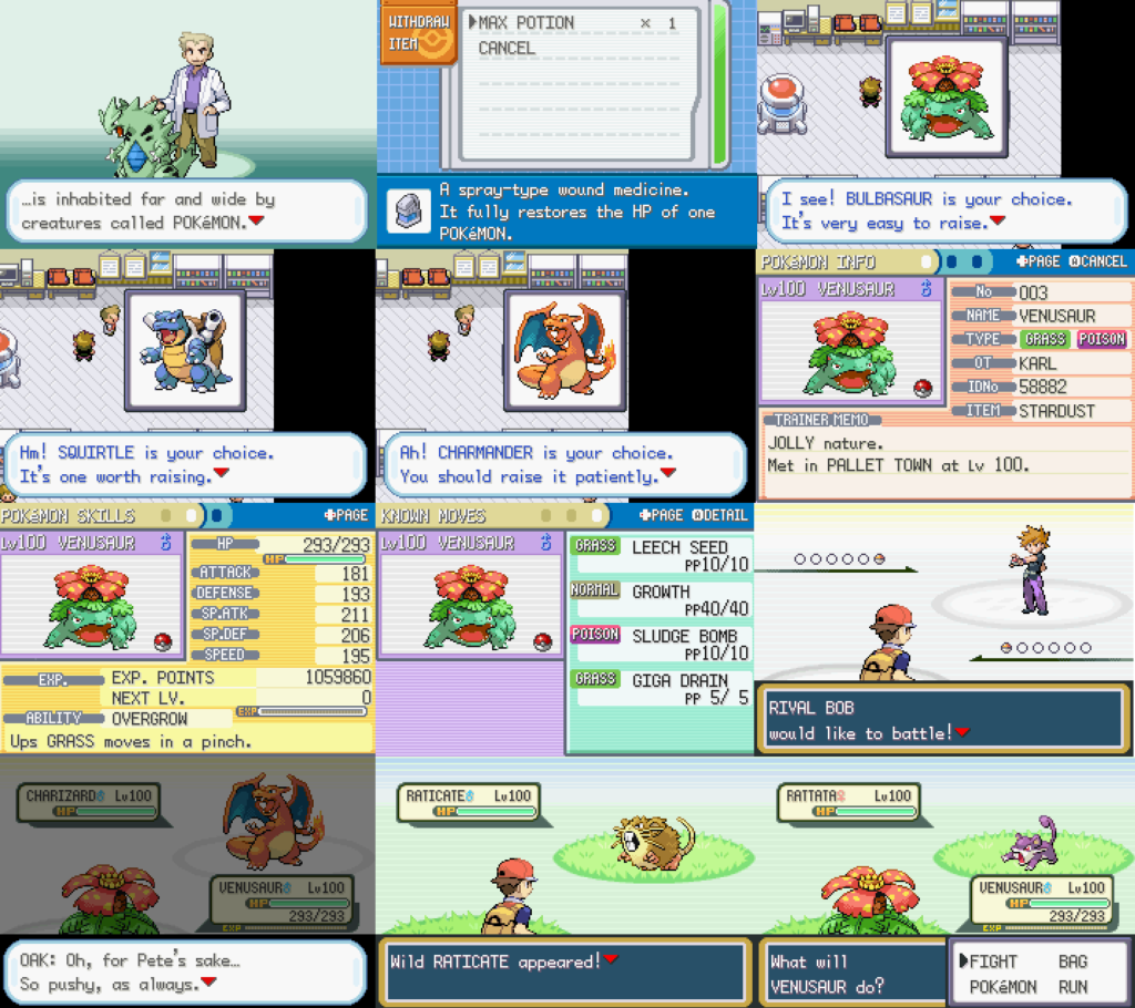 Pokemon Fire Red 20XX GBA