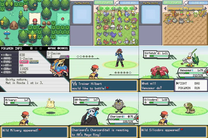 Pokemon Legend's Red GBA