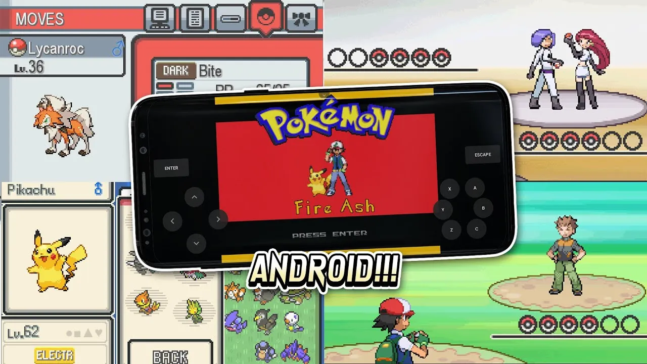 How to Play Pokemon Fire Ash on Android