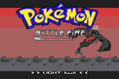 Pokemon Battle Fire GBA