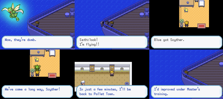 Pokemon Adventure Blue Chapter