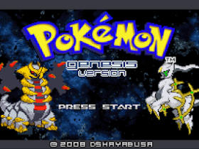 Pokemon Genesis GBA