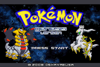 Pokemon Genesis GBA