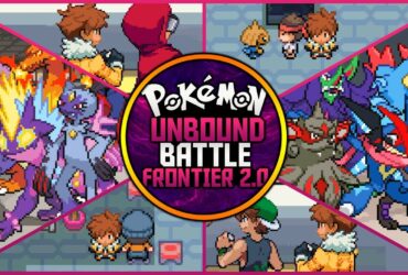 Pokemon Unbound Battle Frontier GBA