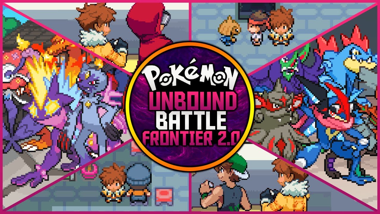 Pokemon Unbound Battle Frontier GBA