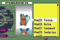 Pokemon Ultimate Fusion GBA ROM