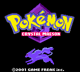 Pokemon Crystal Maeson Documentation