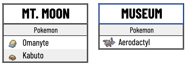 Pokemon Radical Red Pokemon Locations