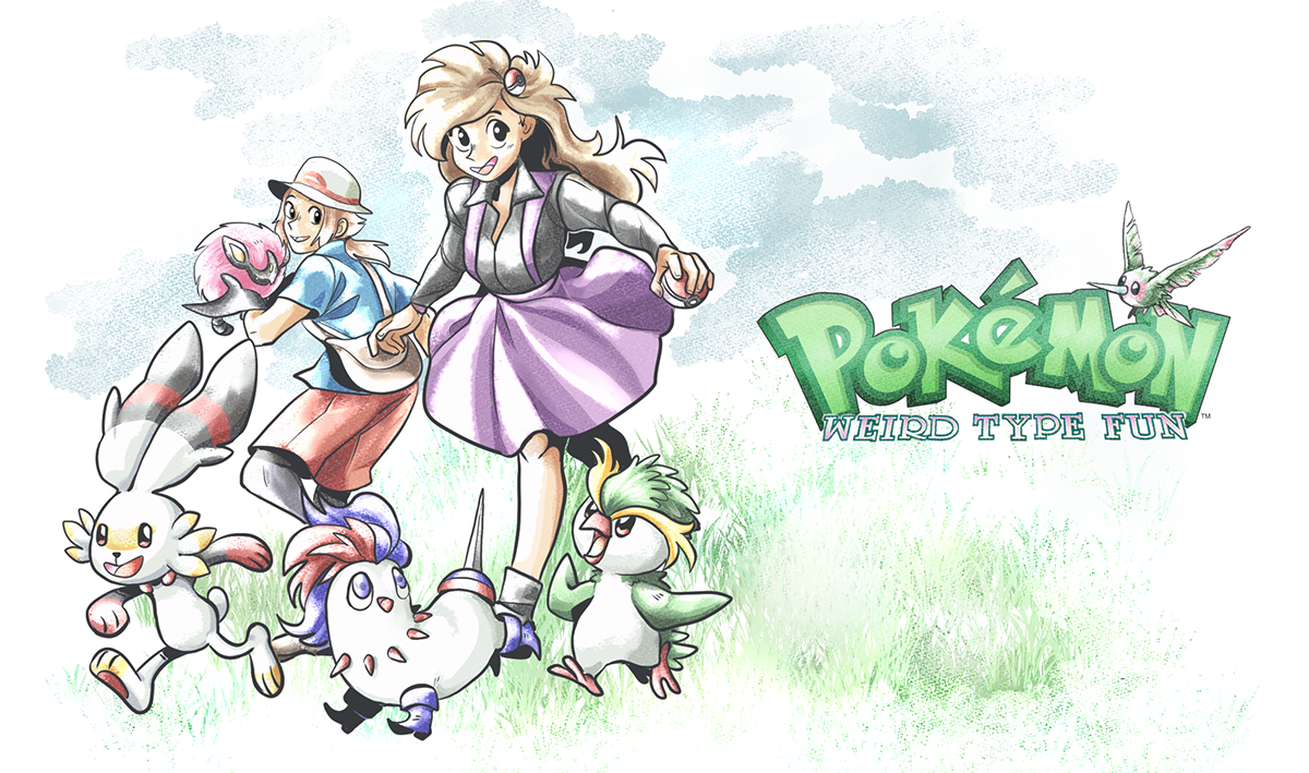 Pokemon Weird Type Fun Pokedex & Evolution Items