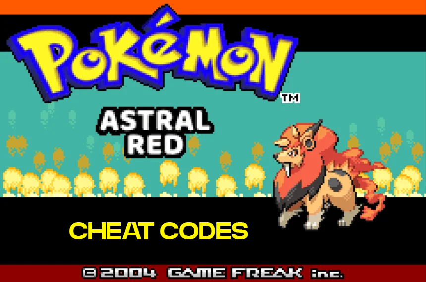 Pokemon Astral Red Cheats