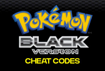 Pokemon Black Cheats (Action Replay Codes)