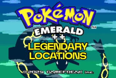 Pokemon Emerald Plus Plus Legendary Pokemon Locations