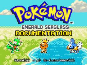 Pokemon Emerald Seaglass Documentation