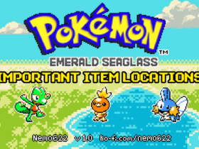 Pokemon Emerald Seaglass Important Item Locations