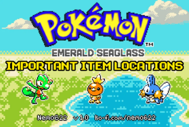 Pokemon Emerald Seaglass Important Item Locations