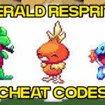 Pokemon Emerald ReSprited Cheats