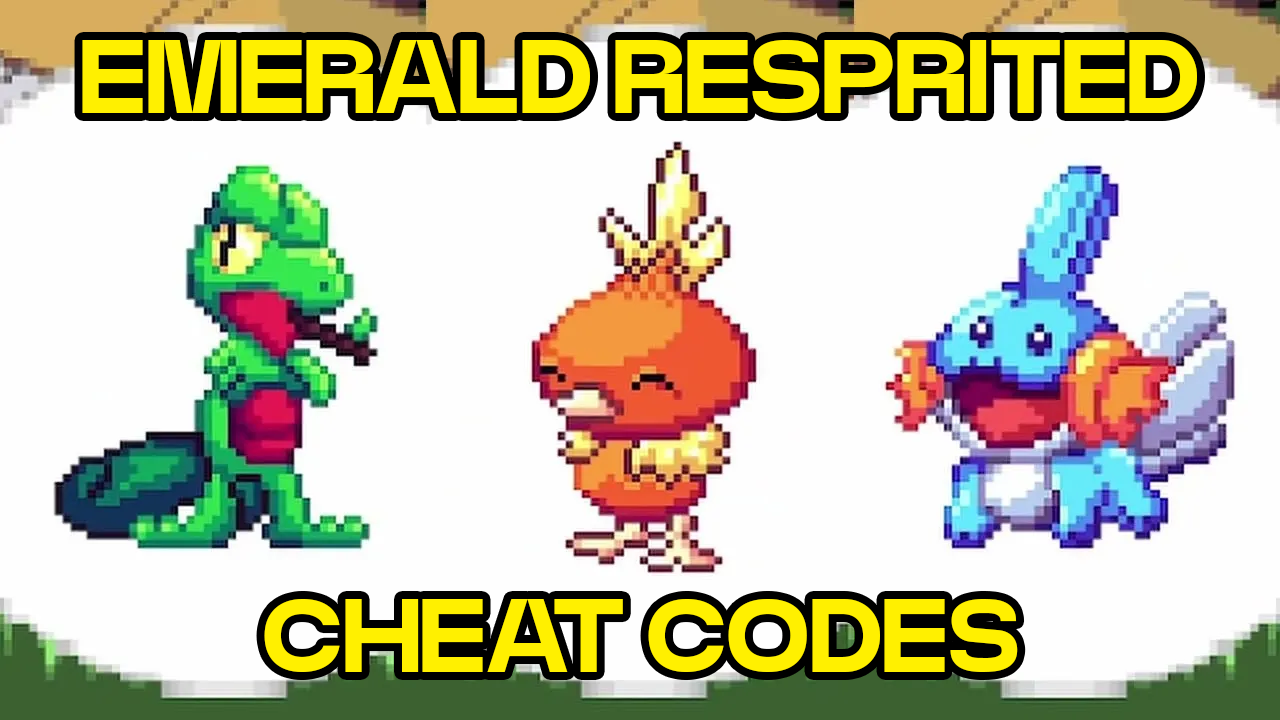 Pokemon Emerald ReSprited Cheats