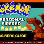Pokemon Personal Fire Red Trainers Guide