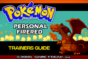 Pokemon Personal Fire Red Trainers Guide