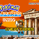 Pokemon Lazarus Cheats (Rare Candy, Master Ball)