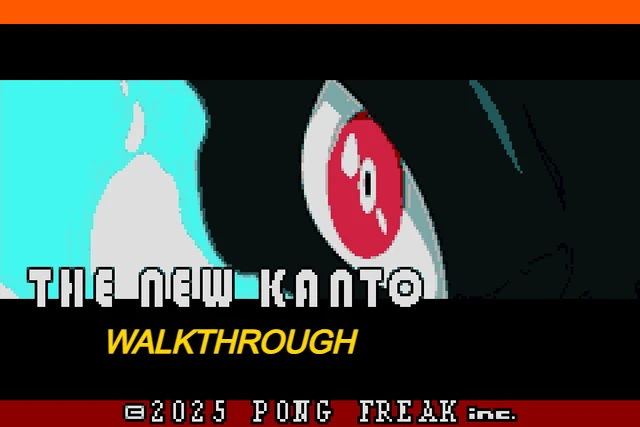 Pokemon The New Kanto Walkthrough