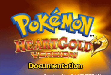 Pokemon HeartGold Generations Documentation