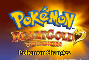 Pokemon HeartGold Generations Pokemon Changes