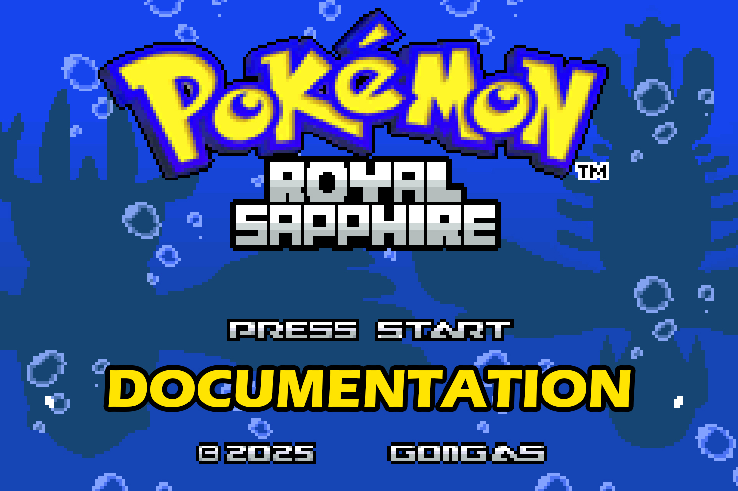 Pokemon Royal Sapphire Documentation